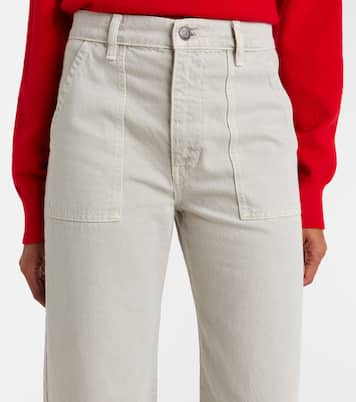 The Bow barrel-leg jeans | Frame