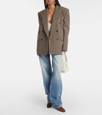 Le 5 à 7 leather shoulder bag | Saint Laurent