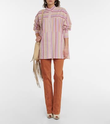 Camisa Taylor de algodón a rayas | Isabel Marant