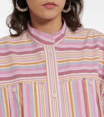 Camisa Taylor de algodón a rayas | Isabel Marant