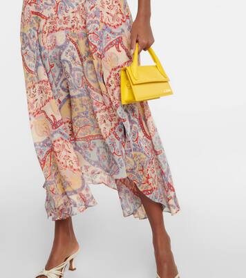 Robe midi Kimber à fleurs | Veronica Beard