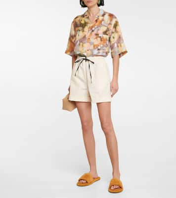 Sandalen Berrington aus Veloursleder | Nanushka