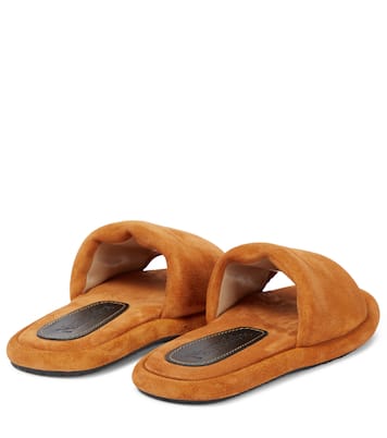 Sandalen Berrington aus Veloursleder | Nanushka