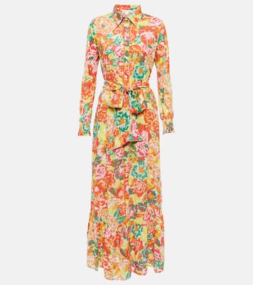 Robe chemise Kimi à fleurs | Poupette St Barth