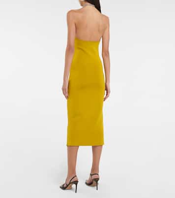 Abito midi Cleopatra con decorazione | Galvan