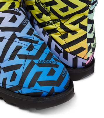 La Greca quilted boots | Versace Kids