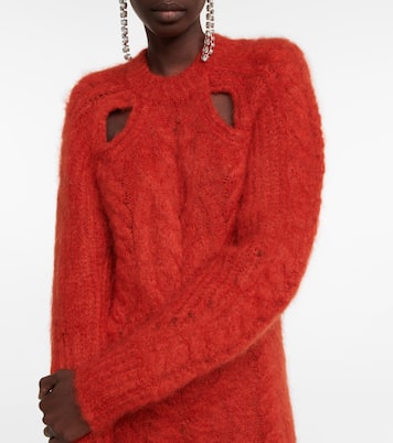 Dalima mohair-blend minidress | Isabel Marant