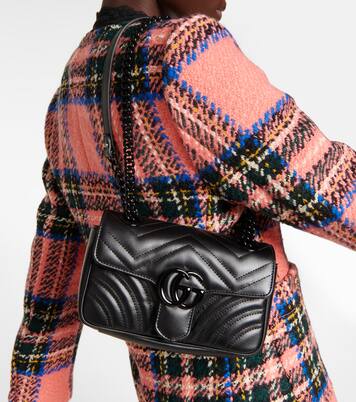 Schultertasche GG Marmont Mini aus Leder | Gucci