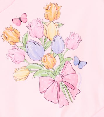 Baby cotton-blend sweatshirt | Monnalisa