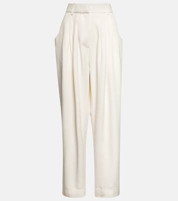 High-rise pleated pants | CO
