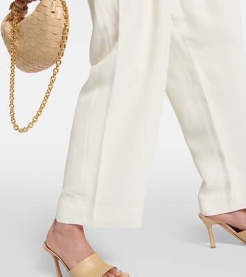 High-rise pleated pants | CO