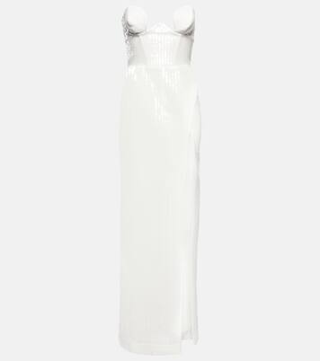 Robe de mariée à sequins | Nensi Dojaka