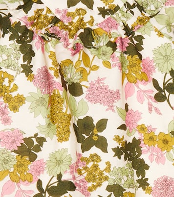 Baby - Abito Falbali in cotone e lino | Bonpoint