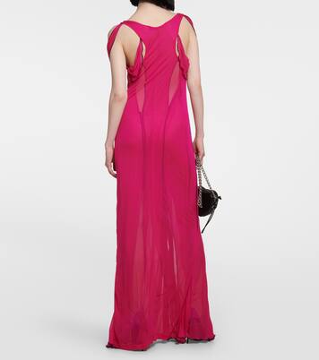 Maxikleid aus Chiffon | Y/Project