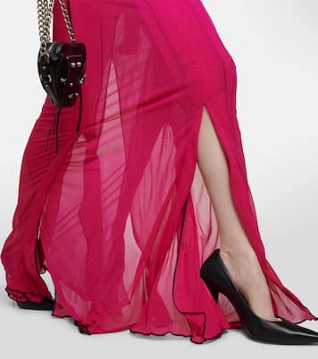 Maxikleid aus Chiffon | Y/Project