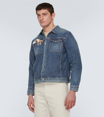 Beaded denim jacket | Undercover