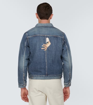 Beaded denim jacket | Undercover