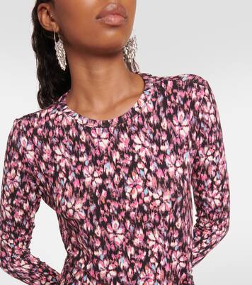 Bedrucktes Midikleid Lissy aus Jersey | Marant Etoile