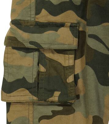 Camouflage cotton-blend cargo pants | Il Gufo