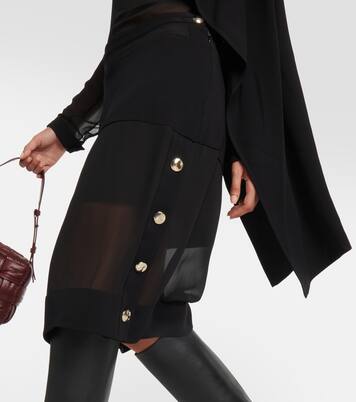 Midirock aus Chiffon | Proenza Schouler