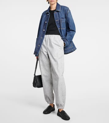 Sawyer leather slip-on sneakers | Bottega Veneta