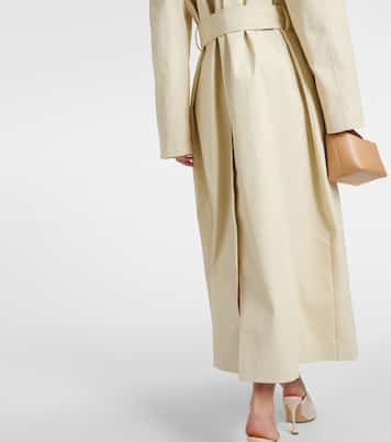 Verzierter Trenchcoat aus Baumwoll-Gabardine | Magda Butrym