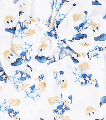 Printed cotton top and shorts set | Monnalisa