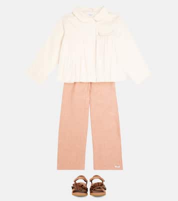 Hose Revoi aus einem Leinengemisch | Donsje