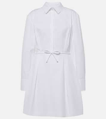 Hemdblusenkleid aus Baumwollpopeline | Valentino