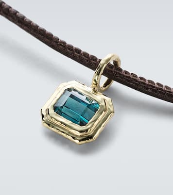Halskette mit 18kt Gelbgold und Turmalin | Octavia Elizabeth