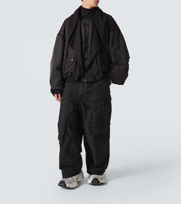 Incognito hooded bomber jacket | Balenciaga