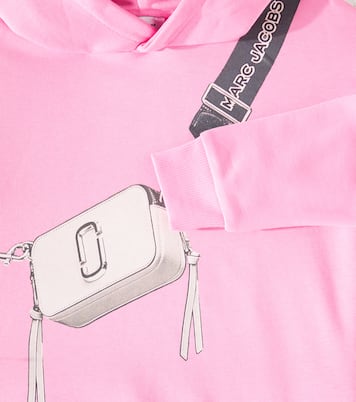 Bedruckter Hoodie aus Fleece | Marc Jacobs Kids