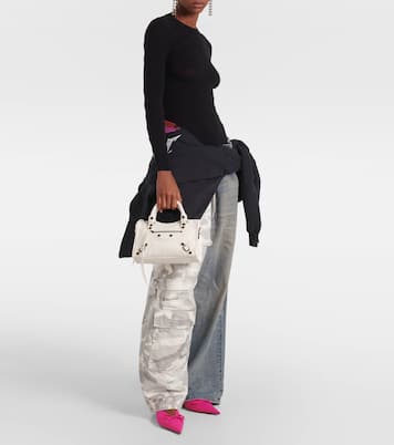 Le City Mini leather tote bag | Balenciaga