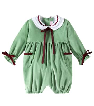 Baby Grenada cotton dress and bloomers set | La Coqueta