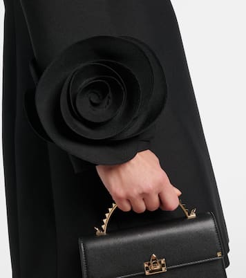 Crepe Couture floral-appliqué minidress | Valentino