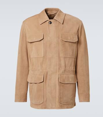 Feldjacke aus Veloursleder | Brioni