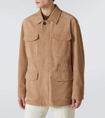 Feldjacke aus Veloursleder | Brioni