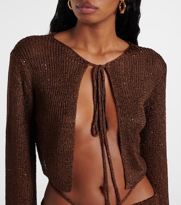 Cardigan Alma mit Pailletten | Bananhot