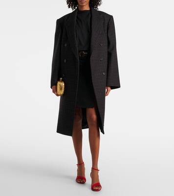 Sandalen Latour 75 aus Veloursleder | Aquazzura