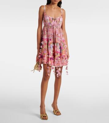 Robe en soie à fleurs | Camilla