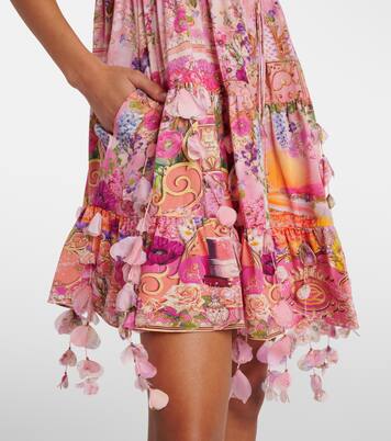 Robe en soie à fleurs | Camilla