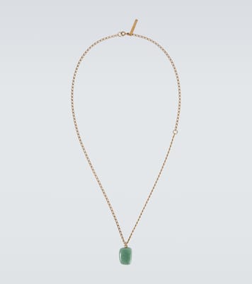 Gold-plated pendant necklace | Dries Van Noten