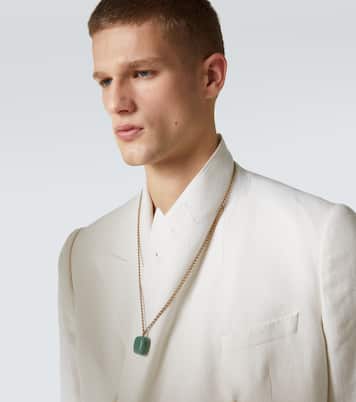 Gold-plated pendant necklace | Dries Van Noten