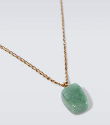 Gold-plated pendant necklace | Dries Van Noten
