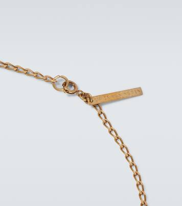 Gold-plated pendant necklace | Dries Van Noten