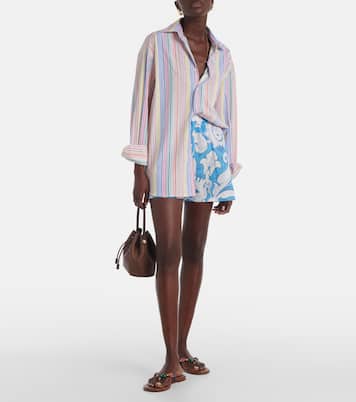 Shorts aus Baumwolle und Seide | Etro