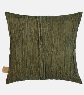 Paesaggio cotton-blend cushion | The House of Lyria