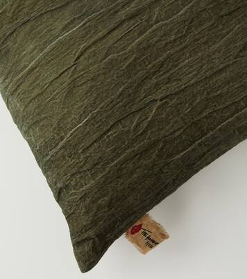 Paesaggio cotton-blend cushion | The House of Lyria