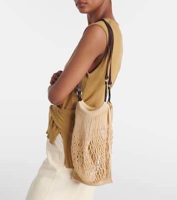 Shopper Flit mit Leder | Lemaire