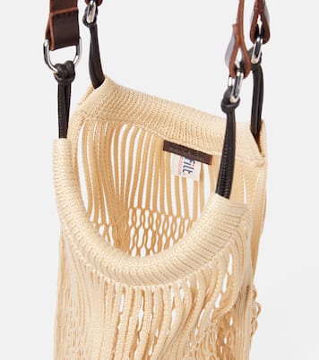 Shopper Flit mit Leder | Lemaire